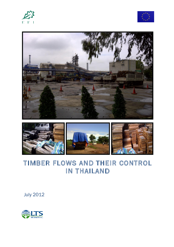(PDF) TIMBER FLOWS AND THEIR CONTROL IN THAILAND