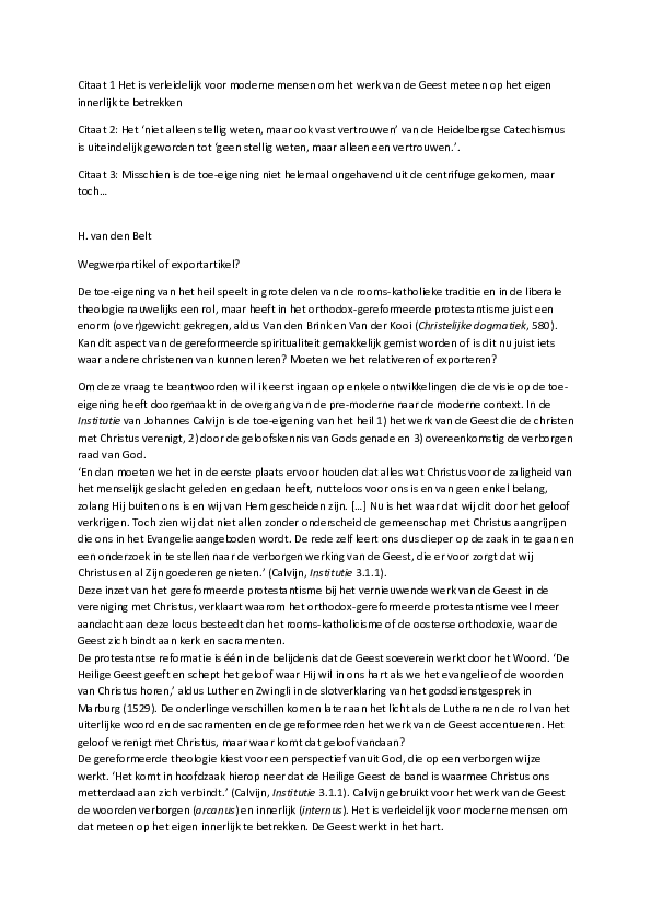 (PDF) Toeeigening van het heil wegwerpartikel of