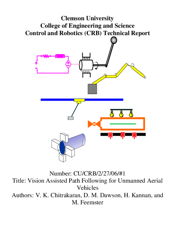 (PDF) Vision-Based Tracking for Unmanned Aerial Vehicles 1