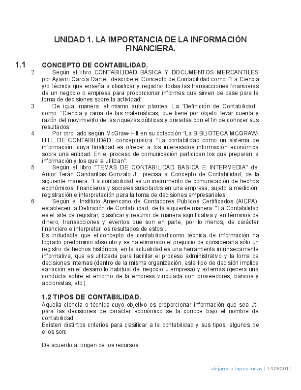 (DOC) UNIDAD 1. LA IMPORTANCIA DE LA INFORMACIÓN FINANCIERA. CONCEPTO ...