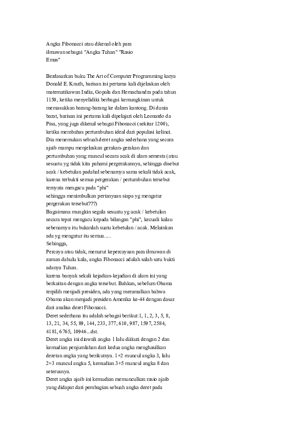 Fibonacci sequence in nature image