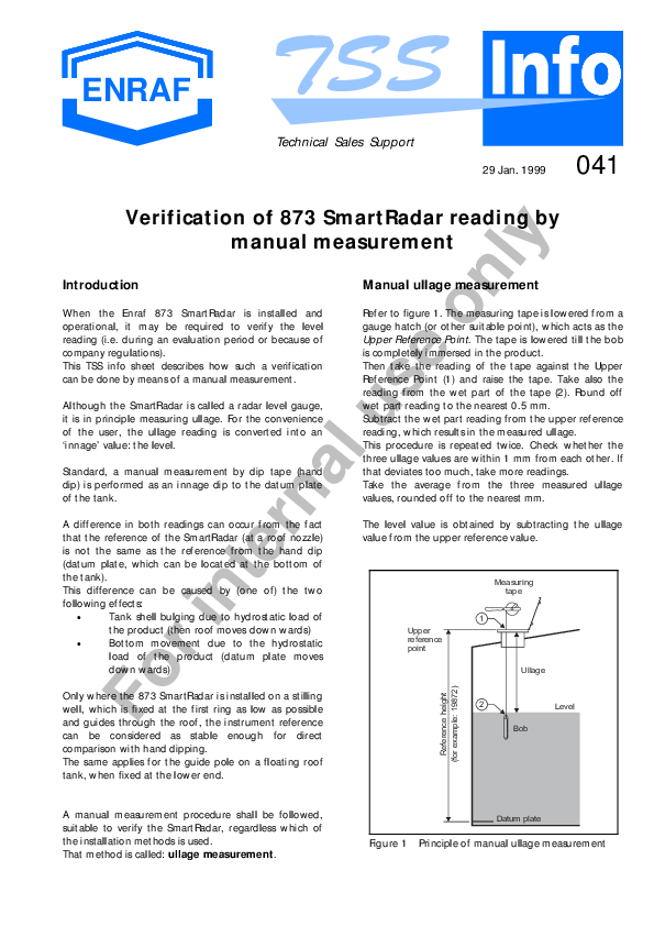 (PDF) ullage dipping of bulk fuel storage Tanks. frederick ademba