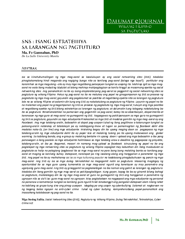 Epekto ng social media sa mga mag aaral image