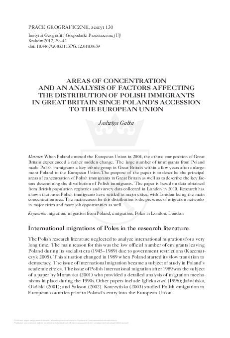 Polish immigration records image