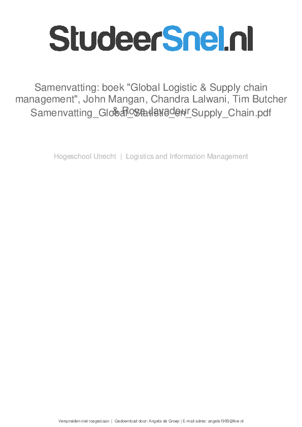 Les Enjeux D une Supply Chain Globale Logistique Management les-enjeux-d-une-supply-chain-globale-logistique-management