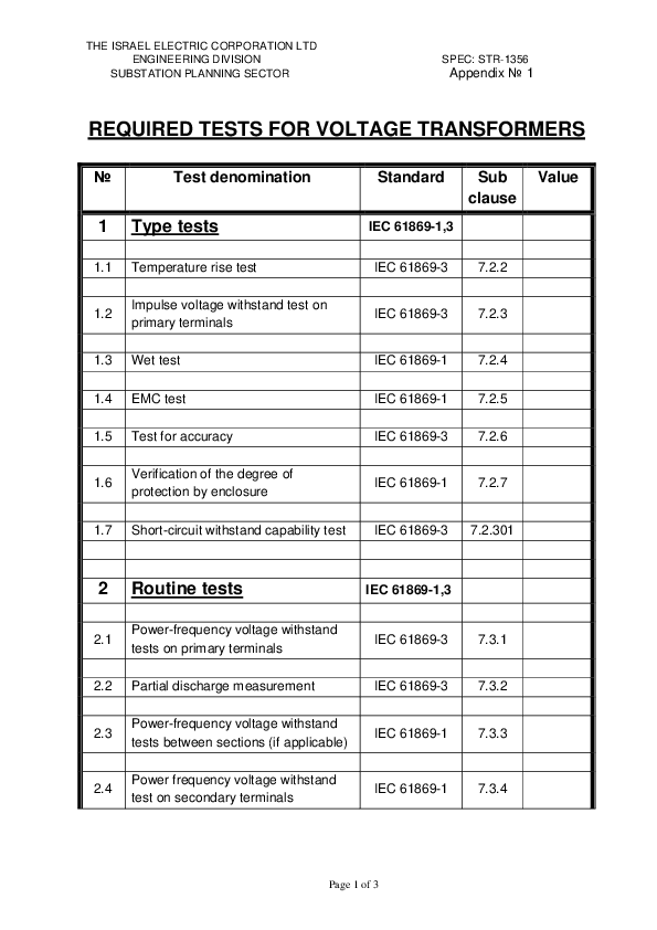 (PDF) REQUIRED TESTS FOR VOLTAGE TRANSFORMERS Carlos Tomas Academia.edu