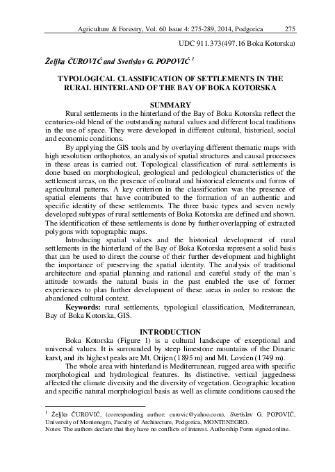 Rural vs urban picture