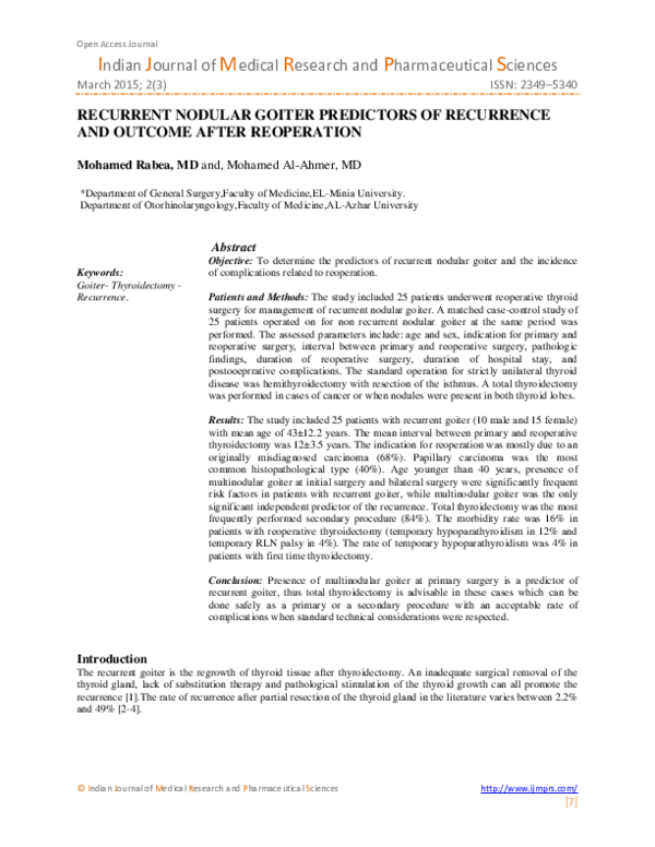 Goiter prevalence worldwide image