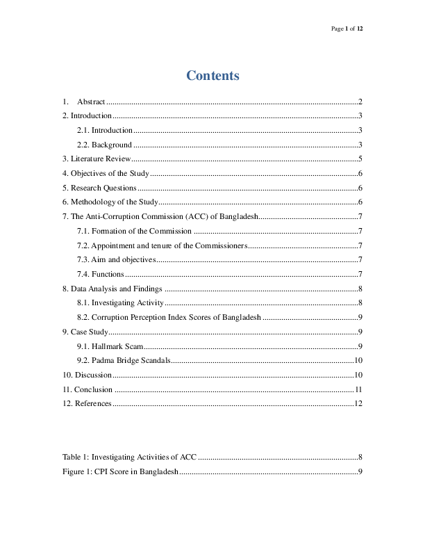 (PDF) Anti Corruption Commission(ACC) in Bangladesh
