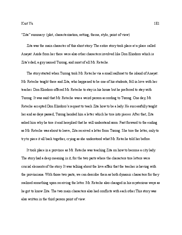 Zita story essay 07 image