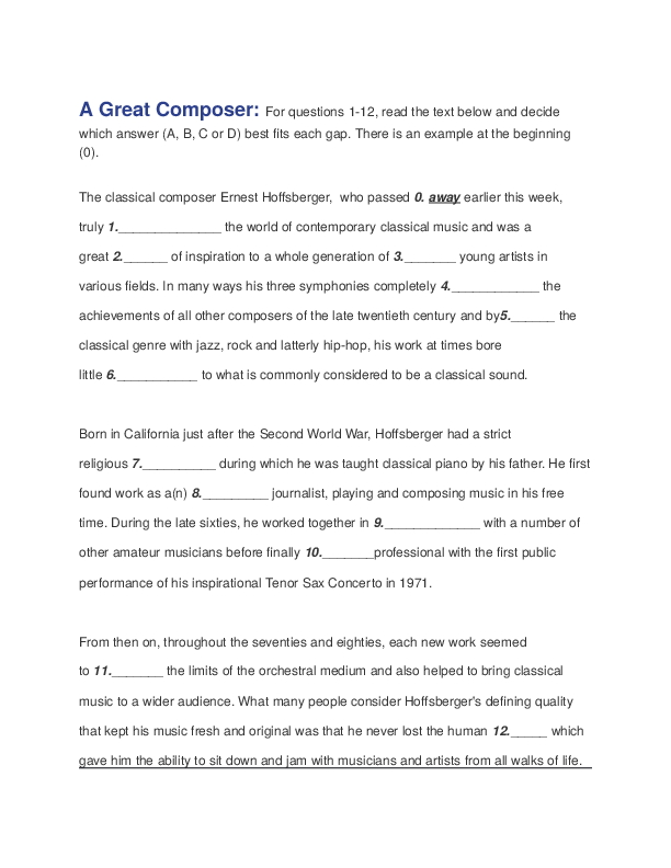 How can you show your appreciation to classical music essay image