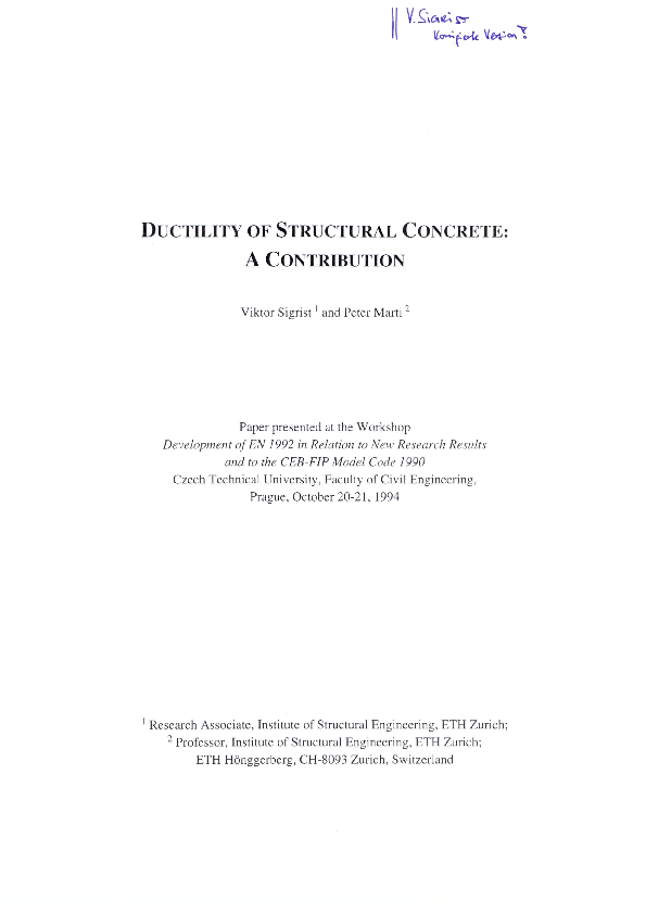Ceb Fip Model Code 1990 Pdf