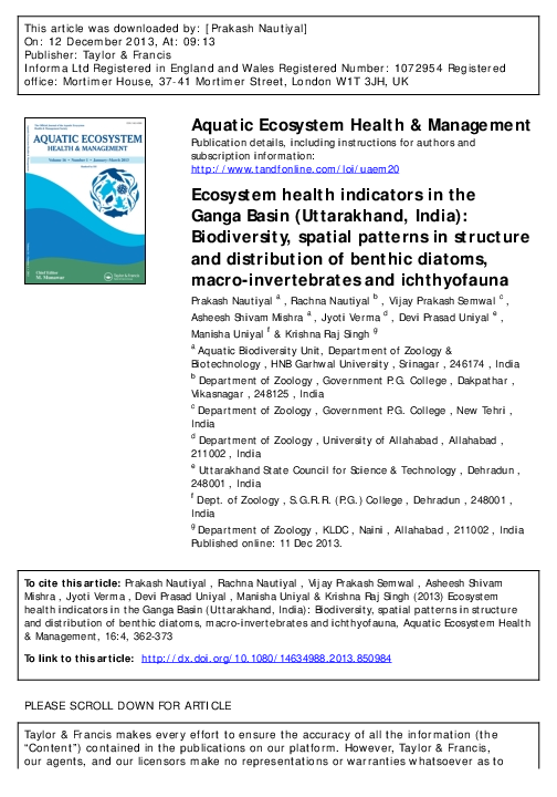 (PDF) Spatial Distribution of Benthic Macroinvertebrate Fauna in ...