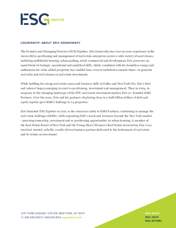 Pdf Leadership About Eric Granowsky Joseph Cabaluna Academia Edu