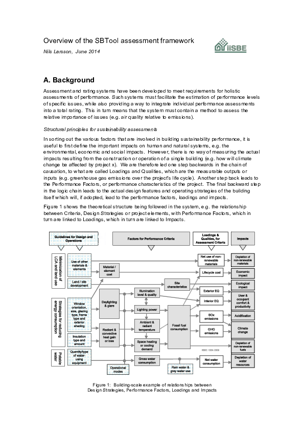 (PDF) SBTool 2014 Description