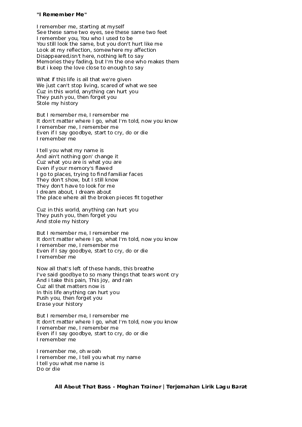 All About That Bass Lirik Lagu Arsia Lirik