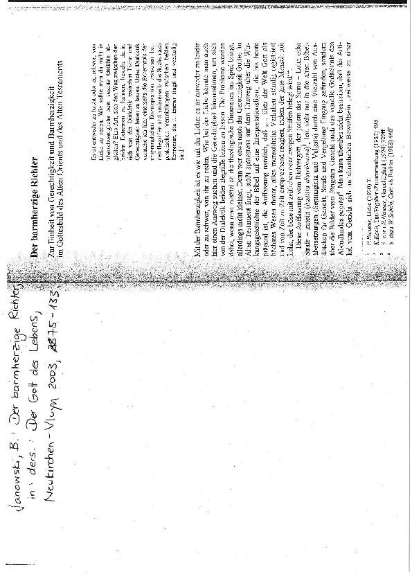 (PDF) Der barmherzige Richter. Zur Einheit von Gerechtigkeit und ...