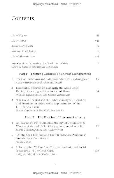 Pdf The Politics Of Extreme Austerity Greece In The - 