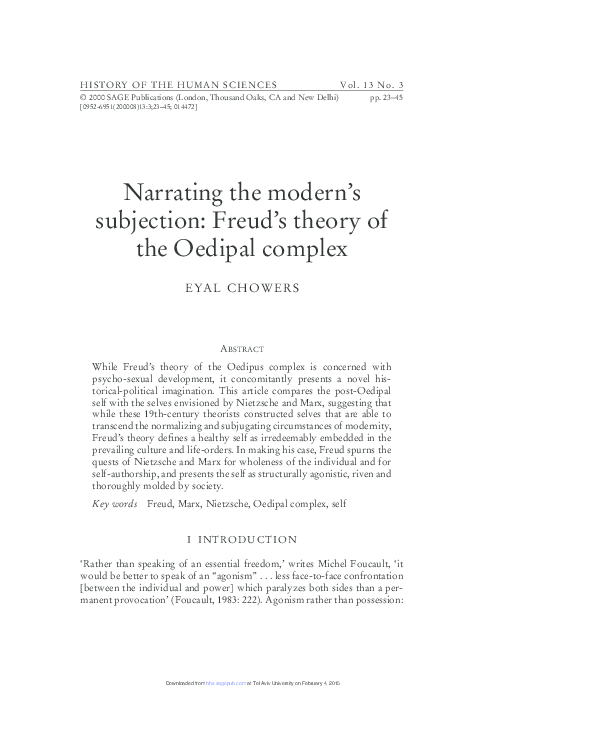 Oedipus complex in literature picture