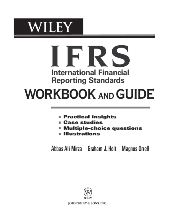 PDF) International Financial Reporting Standards