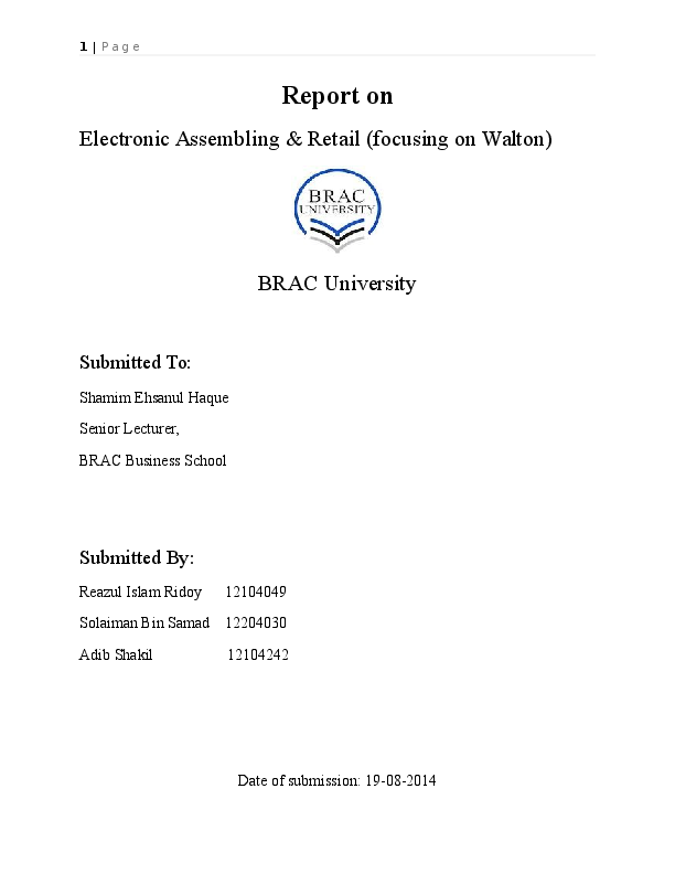 Walton bangladesh annual report 2019 image