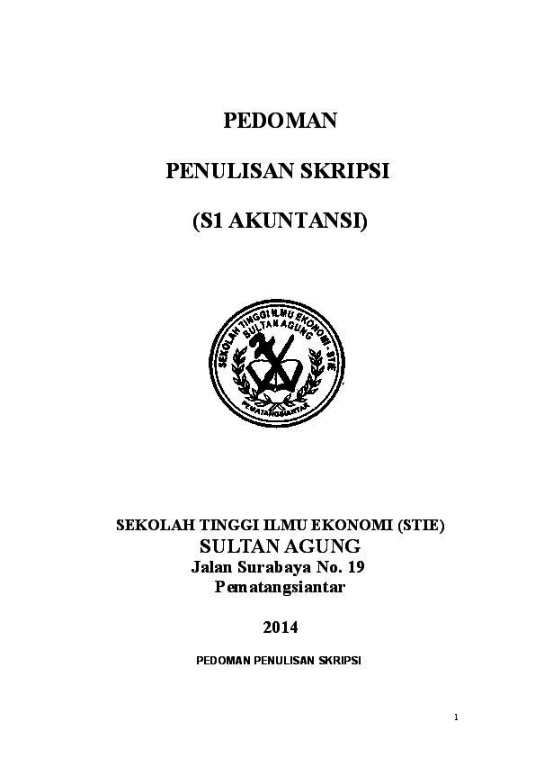 Contoh Cover Skripsi Stie Pasundan Pejuang Skripsi Contoh Cover Skripsi Stie Pasundan Pejuang Skripsi