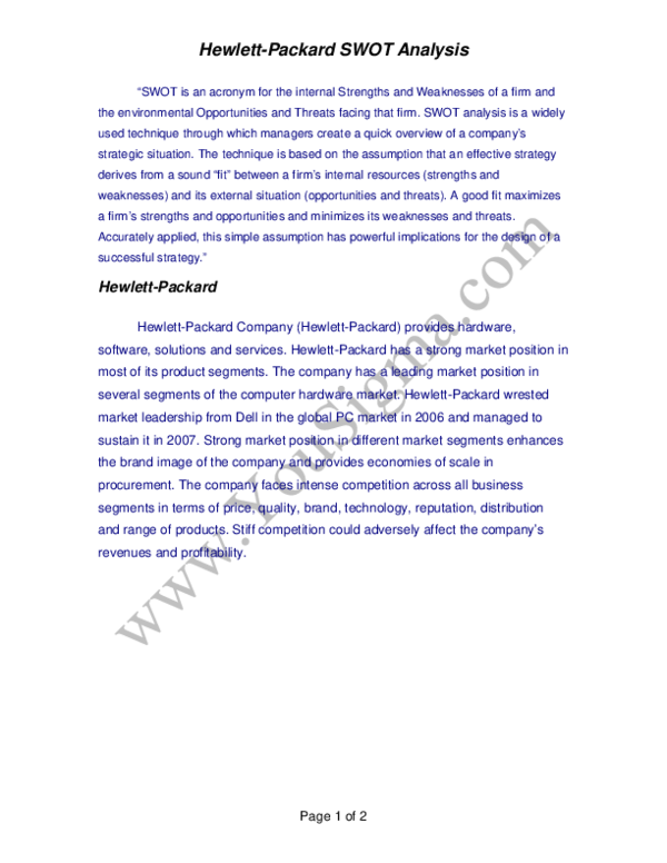 Hpq essay examples 03 image