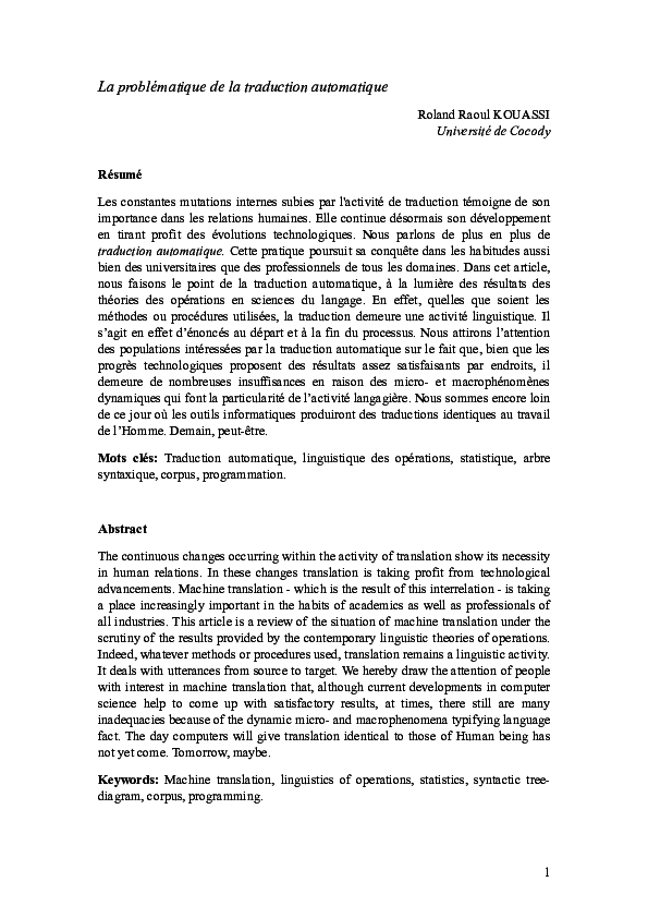 French to english picture