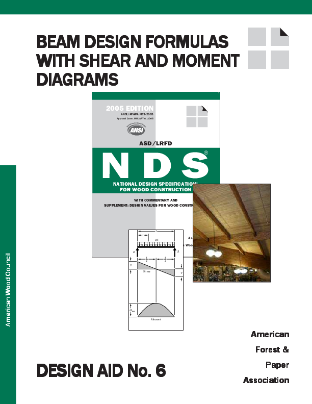 (PDF) BEAM DESIGN FORMULAS