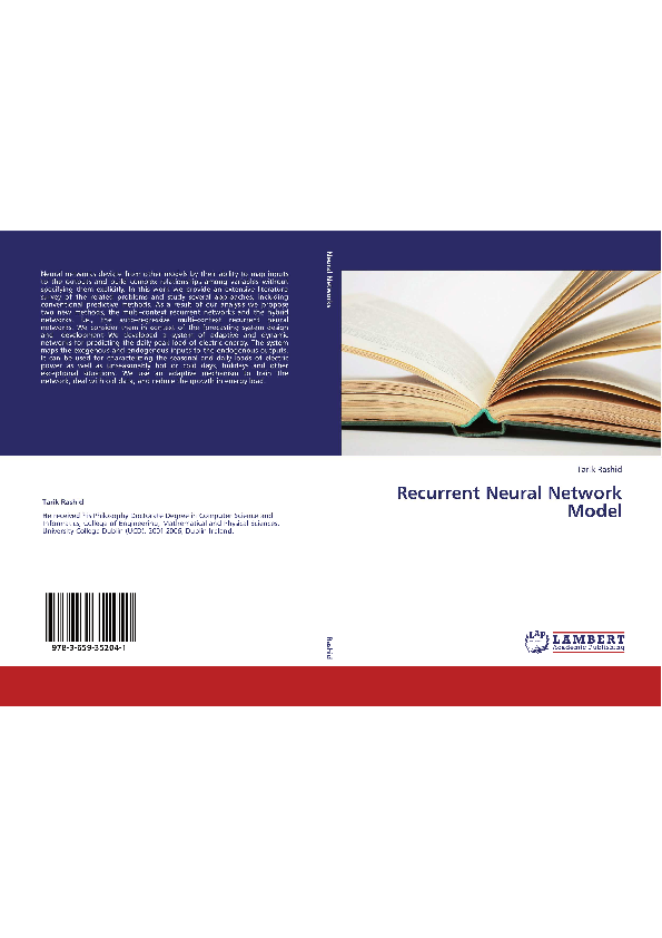 (PDF) Recurrent Neural Network Model