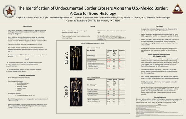 (PDF) The Identification of Undocumented Border Crossers Along the U.S ...