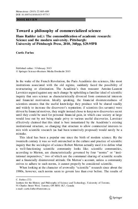 How has commercialisation changed sport image