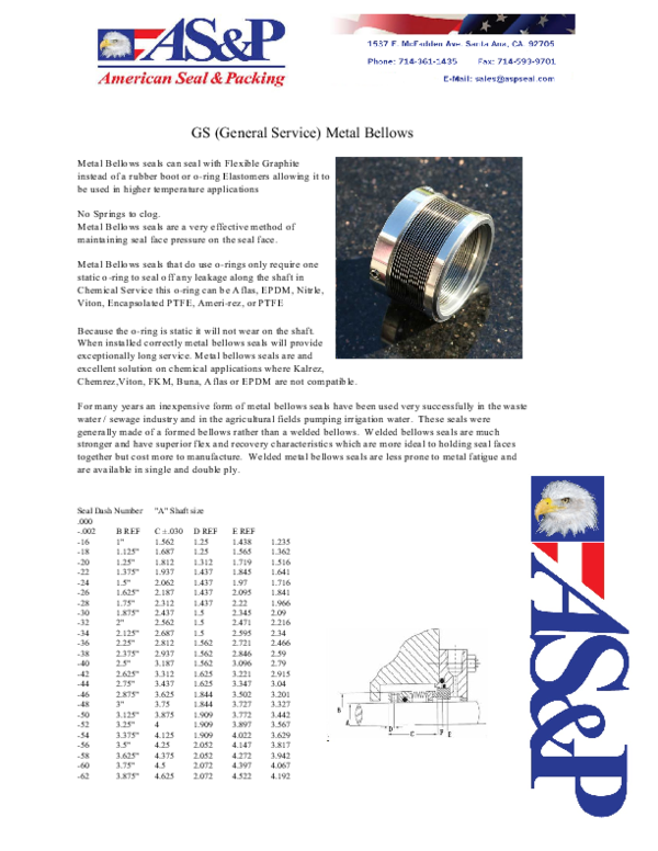 (PDF) Metal Bellows