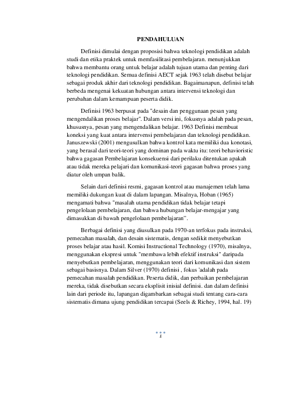 Pdf Facilitating Learning