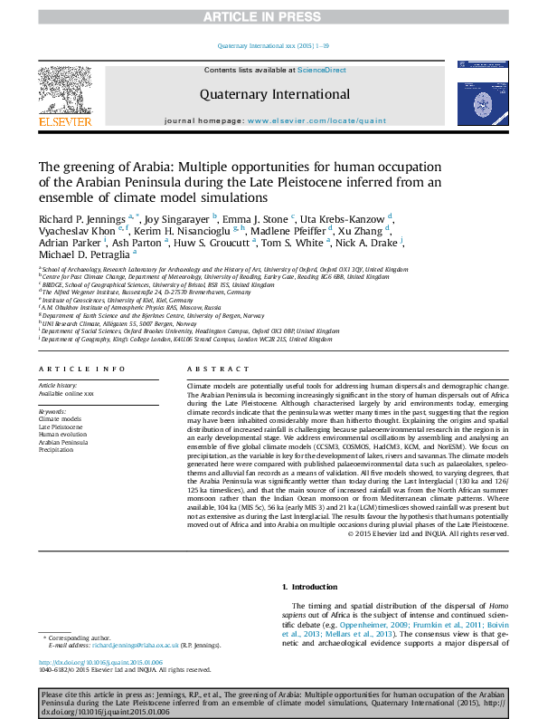 Essays on the late prehistory of the arabian peninsula 07 image