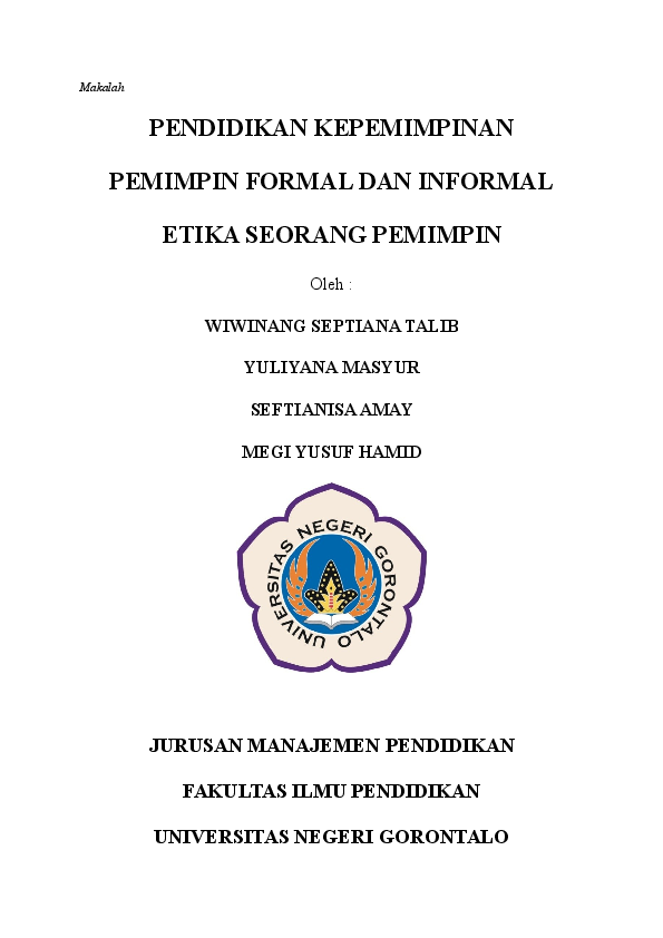 (DOC) TUGAS KEPEMIMPINAN PENDIDIKAN Nisa Amay Academia.edu