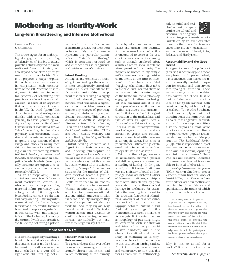 Intensive mothering sociology picture