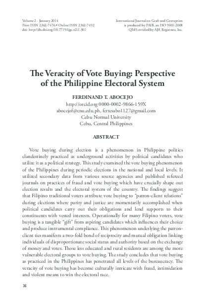 Essay about vote buying in the philippines 07 image