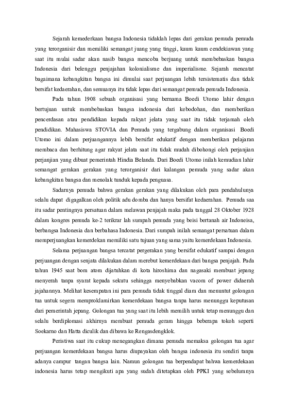Essay sejarah pergerakan mahasiswa 02 image
