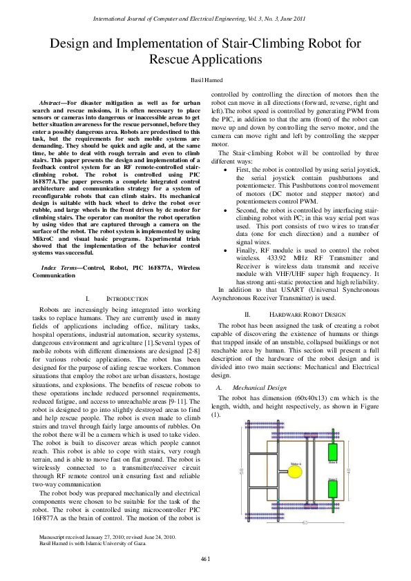 Pdf Autonomous Robot