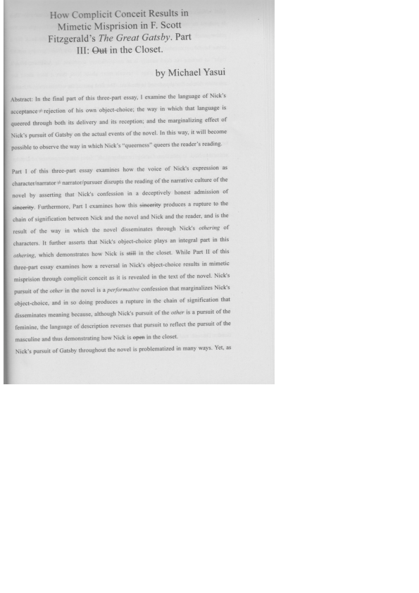 Реферат: Great Gatsby Essay Research Paper Gatsby meets Реферат: Great Gatsby Essay Research Paper Gatsby meets