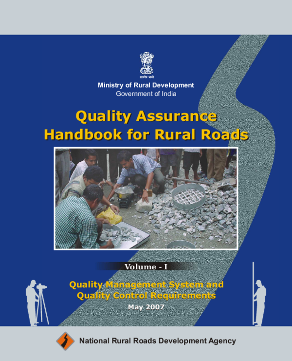 (PDF) National Rural Roads Development Agency Quality Assurance Quality