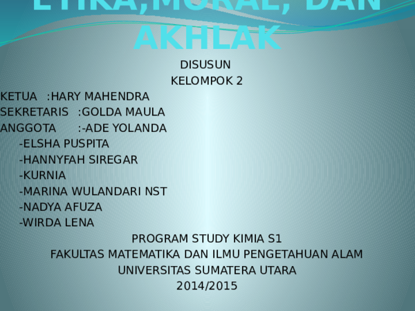 (PPT) ETIKA MORAL DAN AKHLAK yoki last Academia.edu