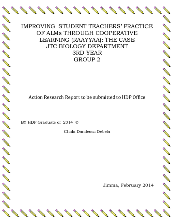 (PDF) Improving Teacher-students Practice of active learning through ...