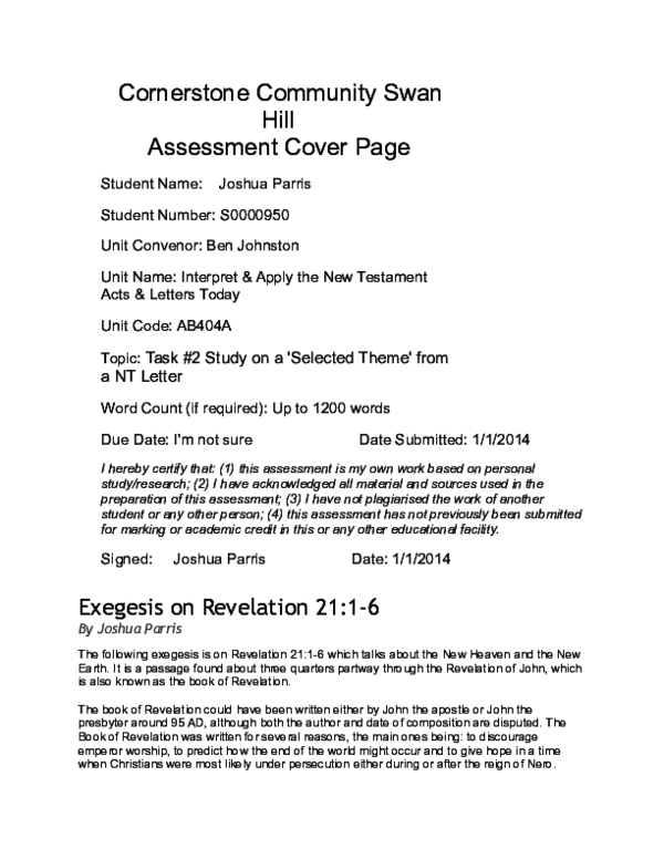 Revelation 1:17 image