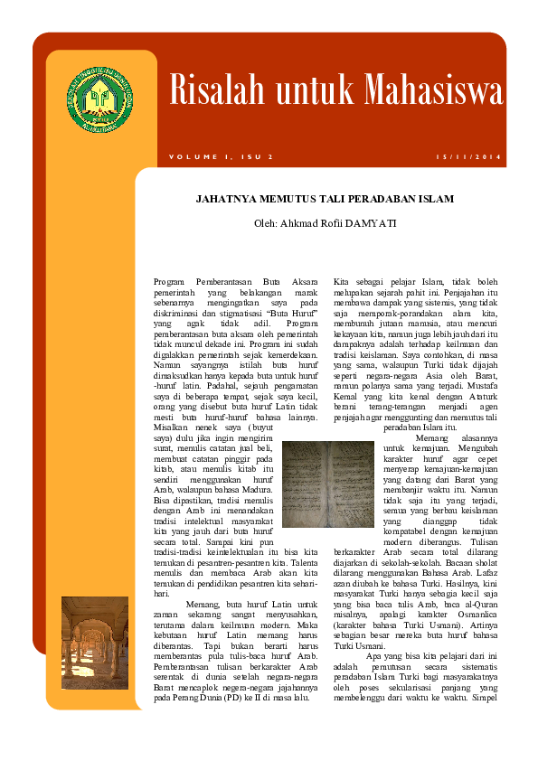 (PDF) RISALAH UNTUK MAHASISWA (part 2)