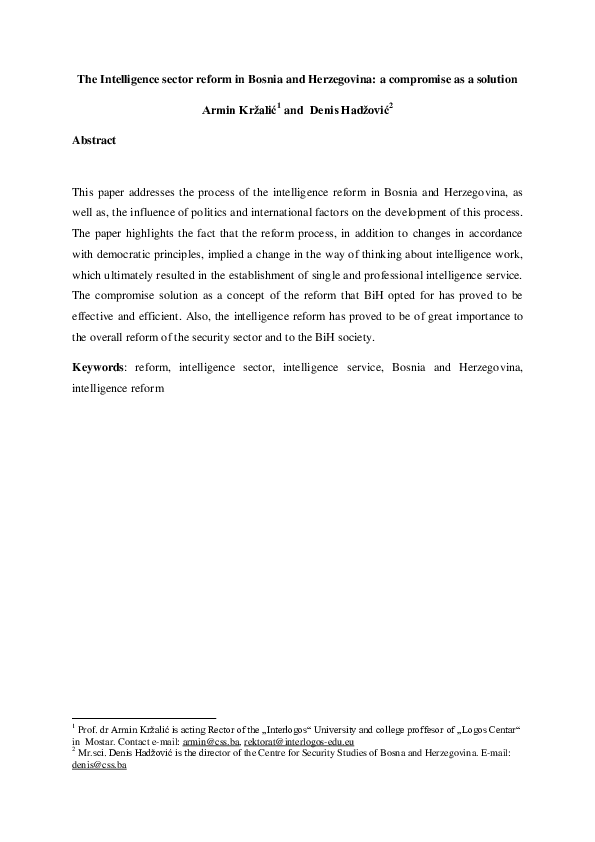 Intelligence reform essay 06 image