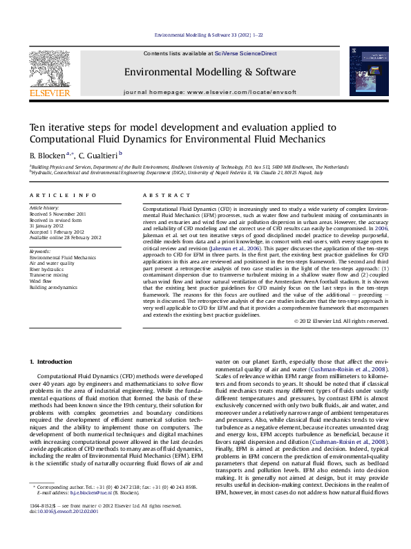 (PDF) Ten iterative steps for model development and evaluation applied ...