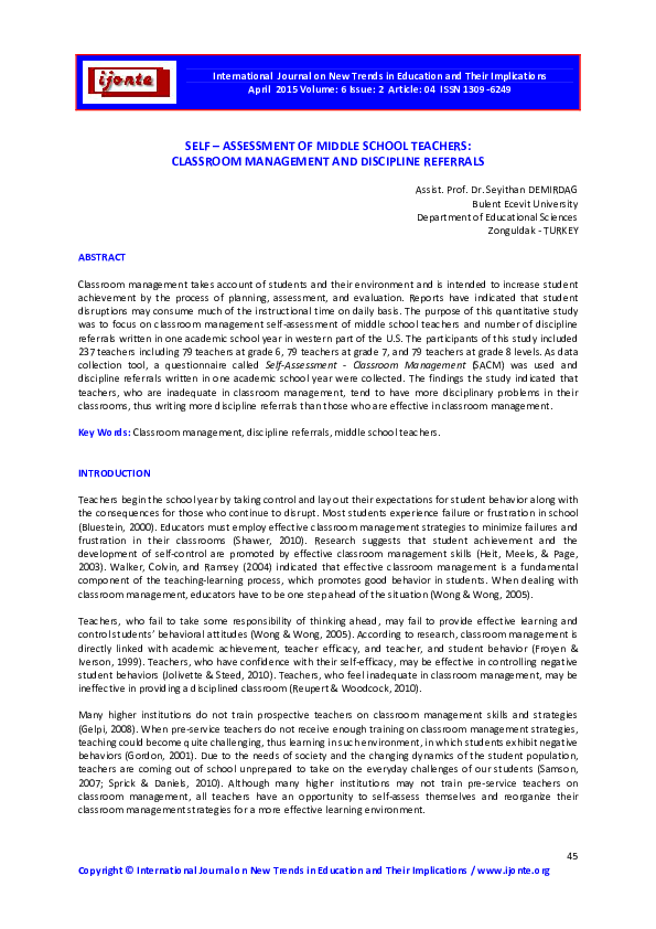 Effective detention assignments pdf picture