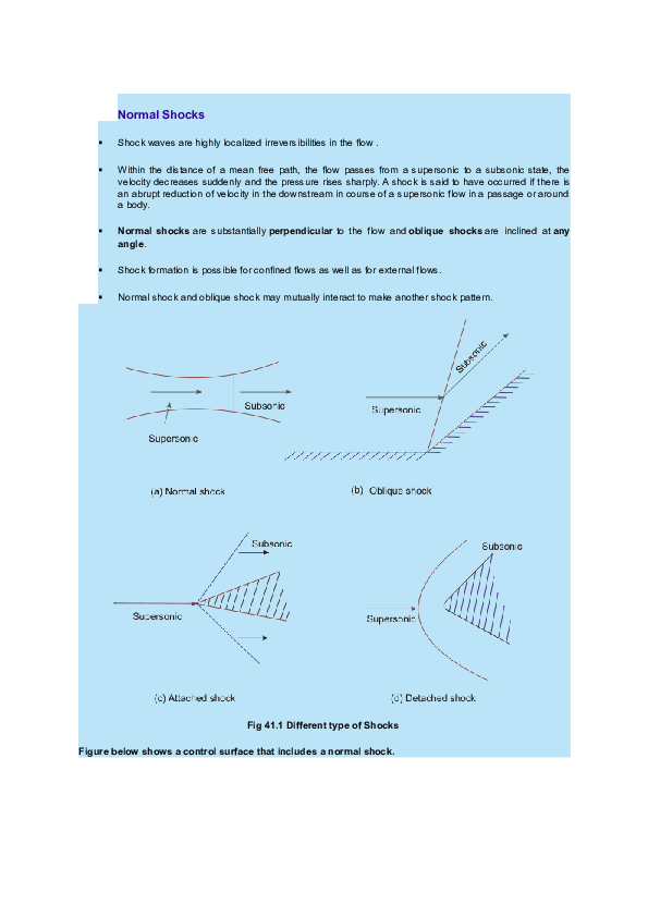 (DOC) Normal Shocks